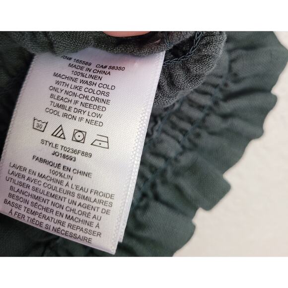 Joie Women's Green Crop Top - Size XS - Super Stretchy #4‎ - Picture 4 of 5